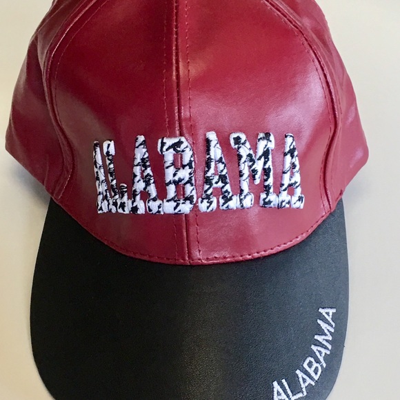 Alabama Football Adjustable Cap Hat Red SEC NCAA - Picture 2 of 8